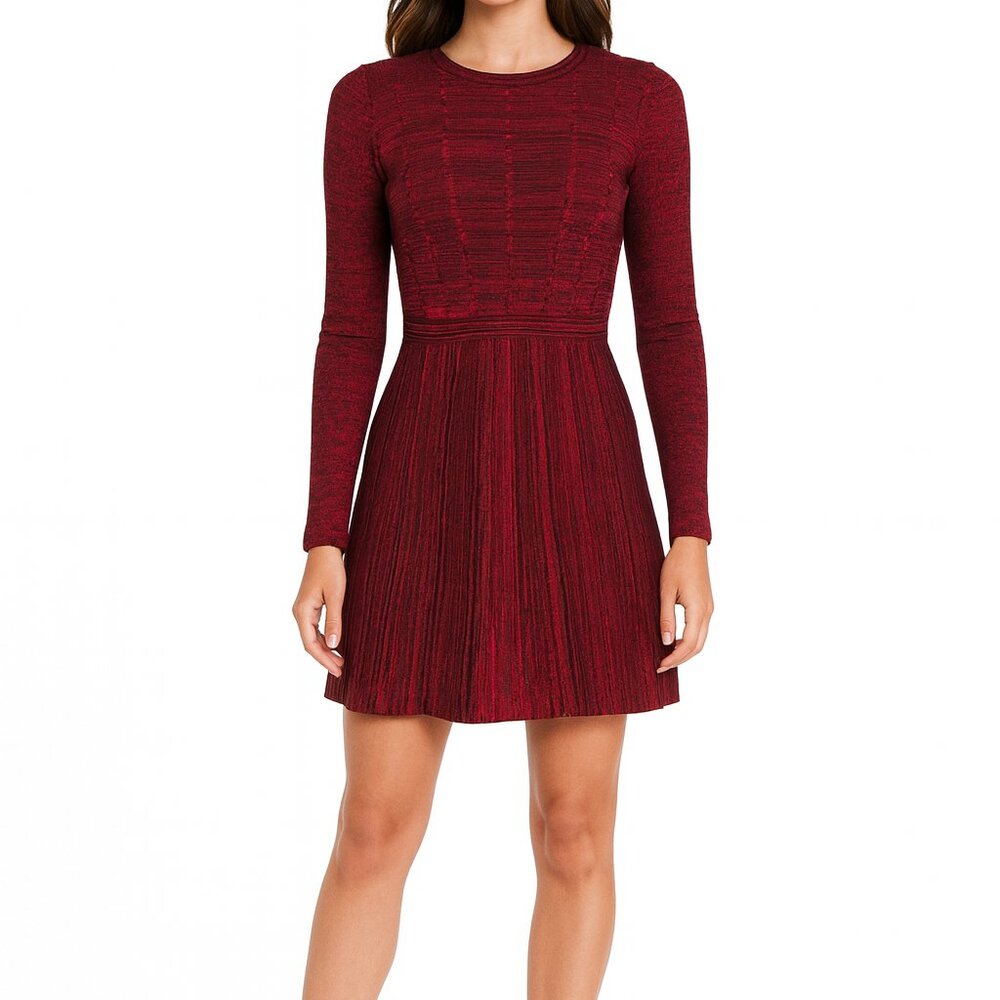 CARLISLE Pleated Bandage Dress Women's Size XS